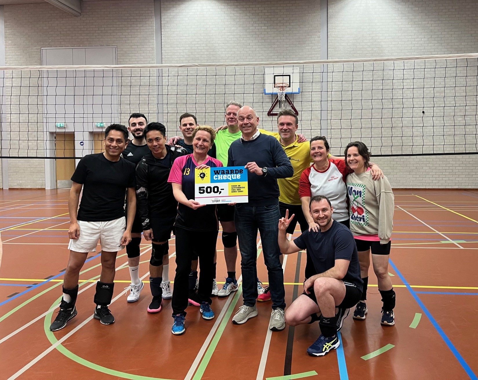Zoete Lieve Gerritje ontvangt via het Bosch Sportakkoord een stimuleringscheque van 500 euro.