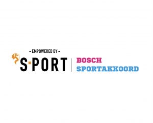 Logo empowered by ´S-PORT en Bosch Sportakkoord